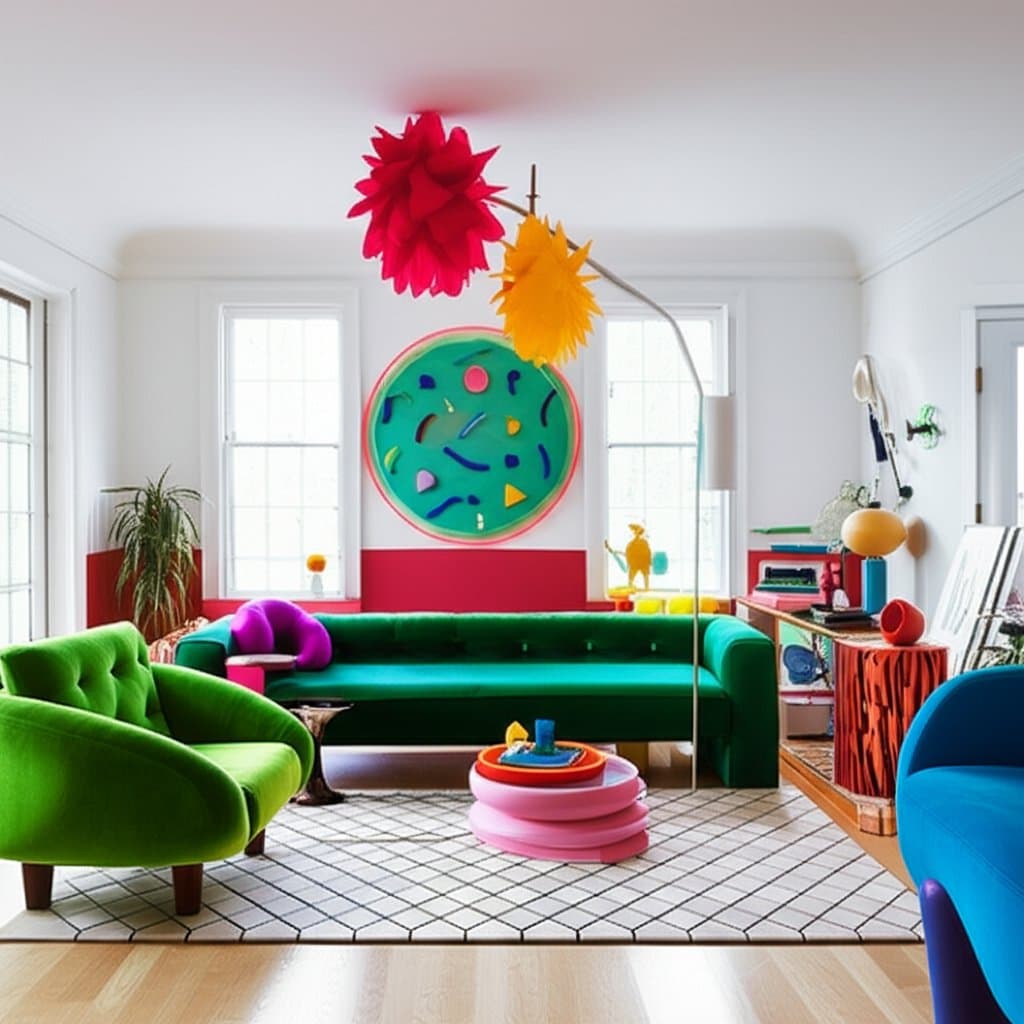 Featured image for Memphis Design Brings Bold Energy Back to Neutral Homes