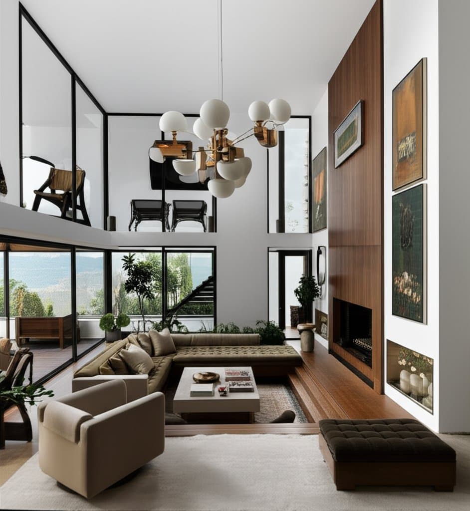 Featured image for Why Sunken Living Rooms Create Instant Intimacy