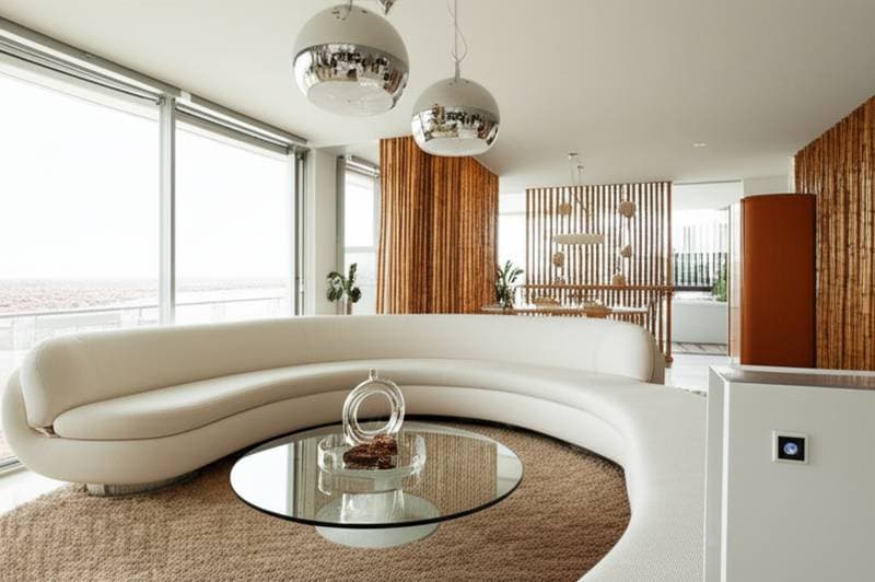 Featured image for 1970s Space-Age Design Revives for 2025 Interiors