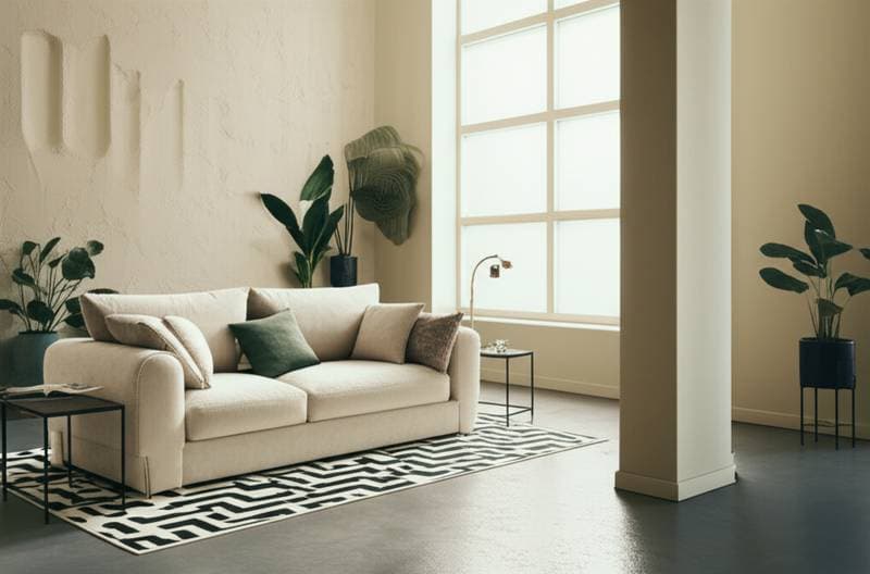 Featured image for Eerie Transitional Design Blends Comfort With Tension