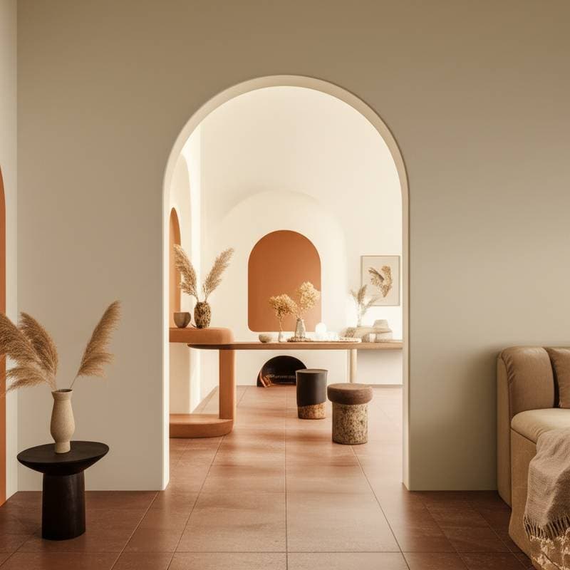 Featured image for Why Arches and Earth Tones Revive Home Design