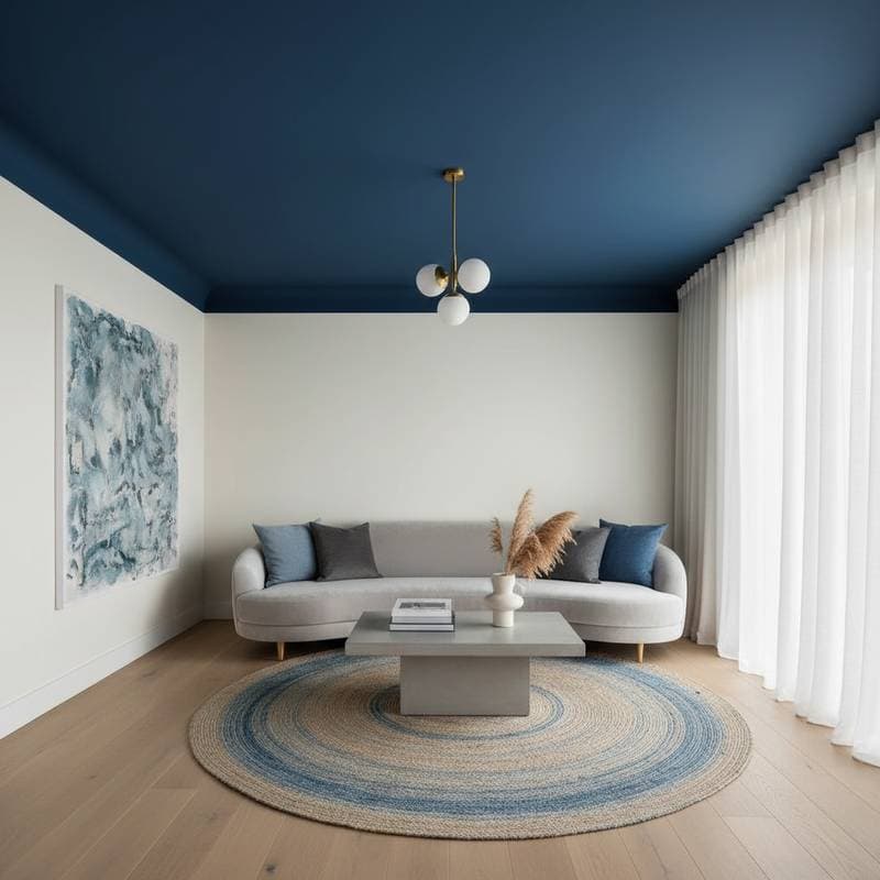 Featured image for Why Your Ceiling Color Changes How a Room Feels