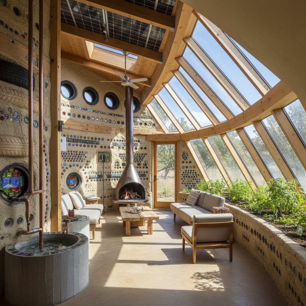 Featured image for Earthships Turn Trash Into Off-Grid Comfort Homes