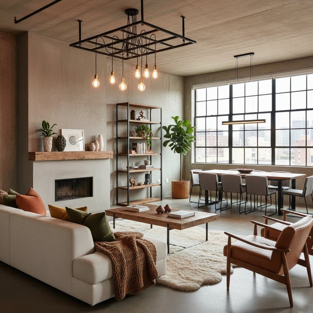 Featured image for Raw Meets Cozy: Warm Up Industrial Design Trends