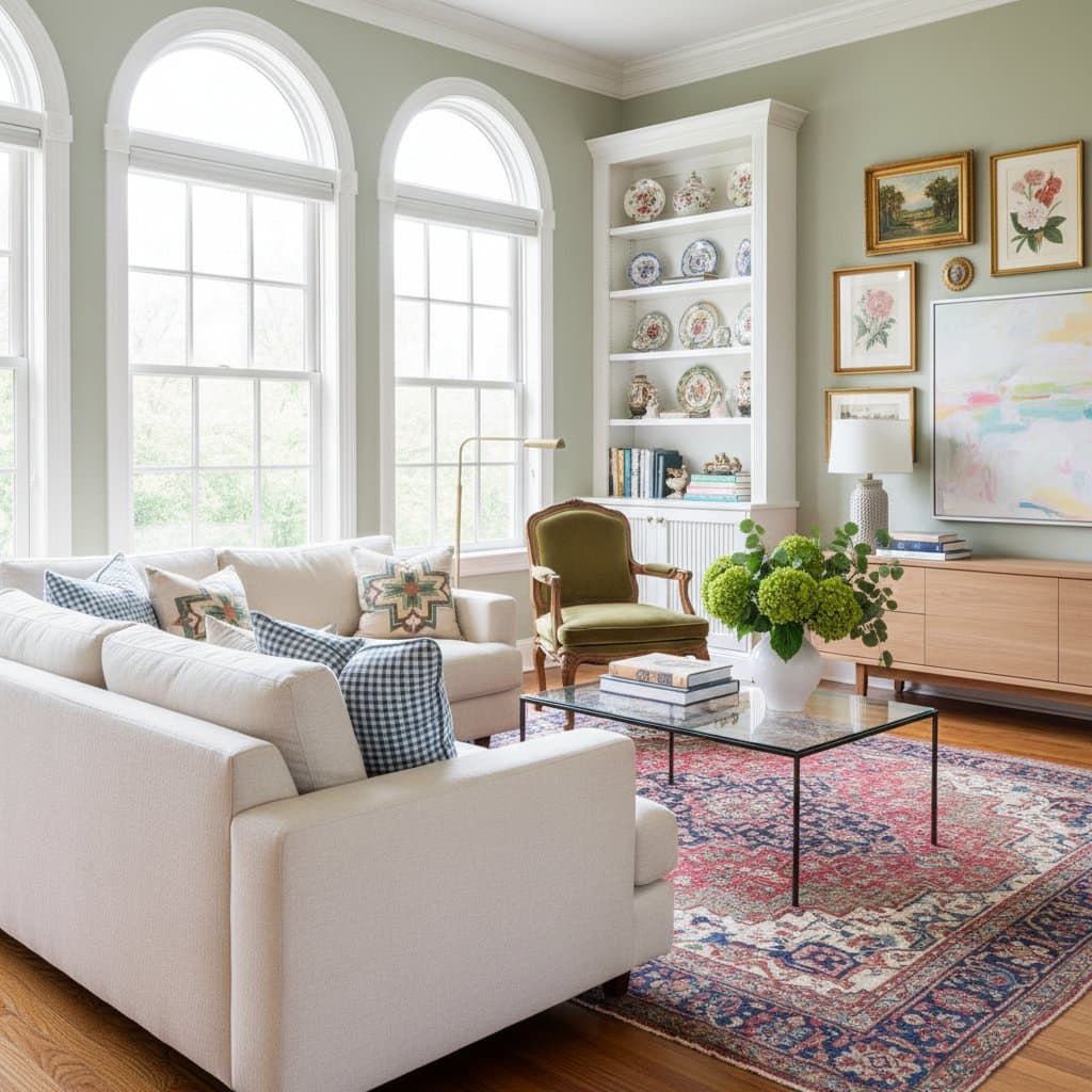 Featured image for Grandmillennial Style Mixes Vintage Charm with Modern Living