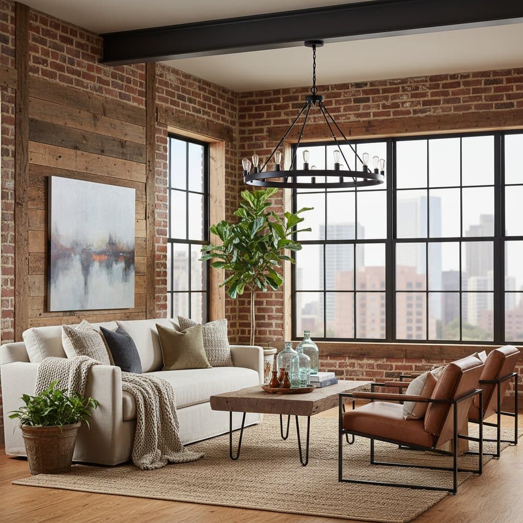 Featured image for Industrial Farmhouse Blends Urban Grit With Rural Warmth