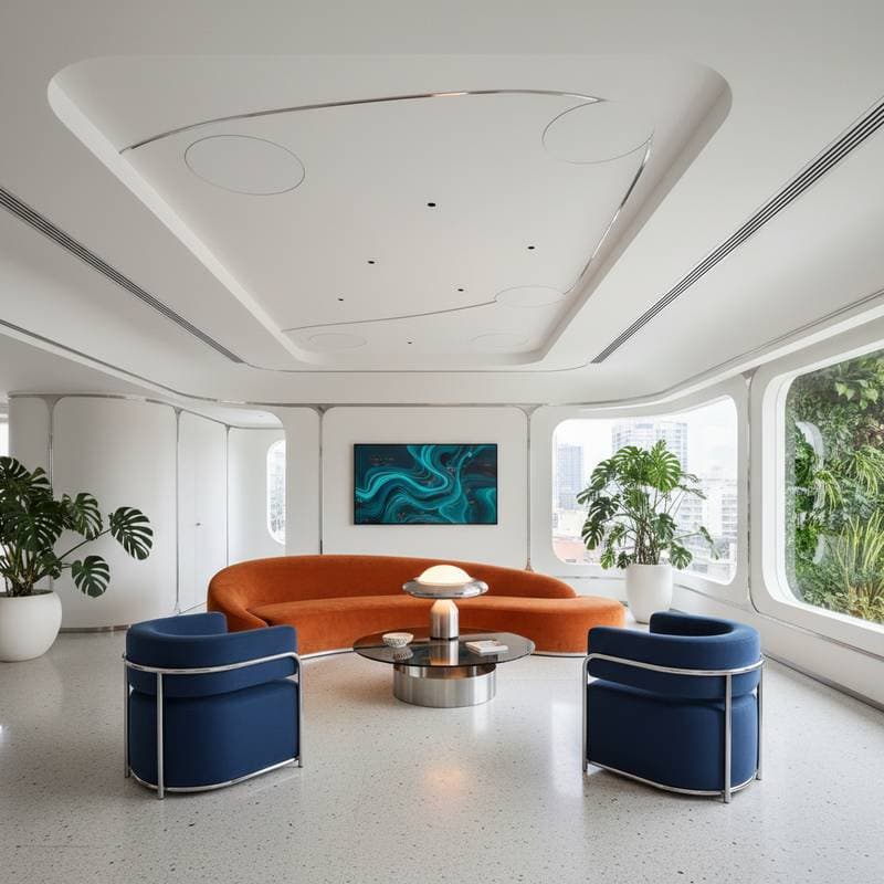 Featured image for Why 1970s Space-Age Style Is Replacing Minimalism