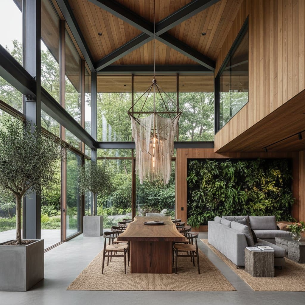 Featured image for Industrial-Organic Fusion: Steel Embraces Nature