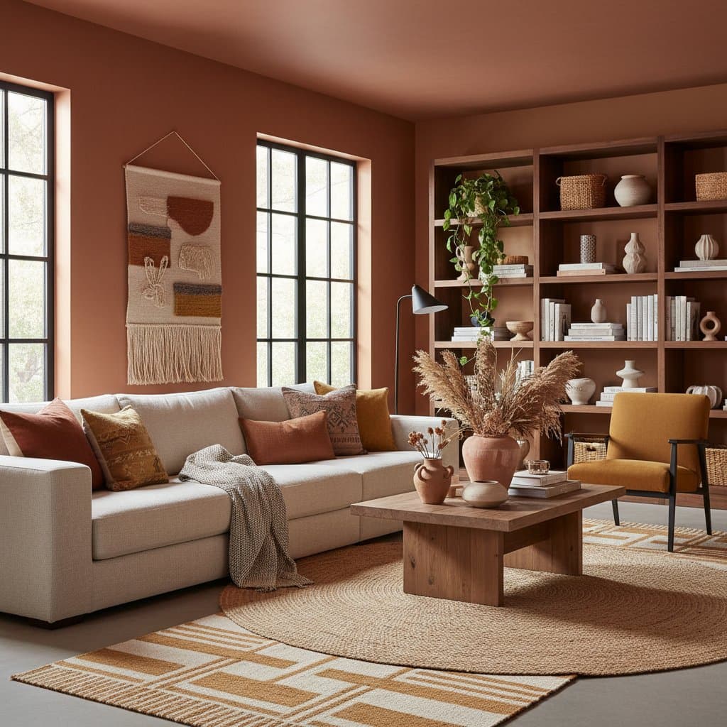 Featured image for Terracotta and Ochre: Warm Your Home Without Clutter