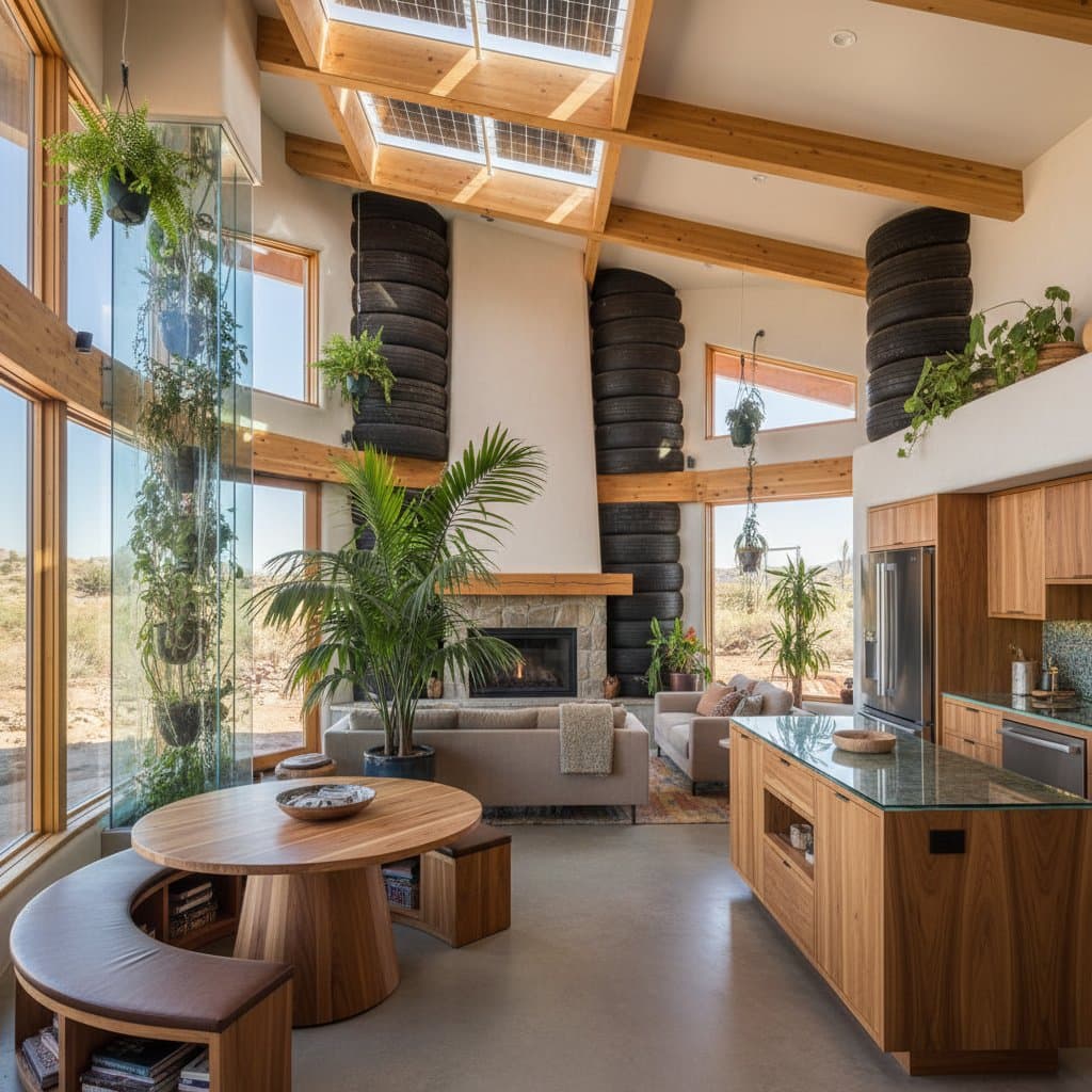 Featured image for Why Tire Earthships Are Conquering Off-Grid Living