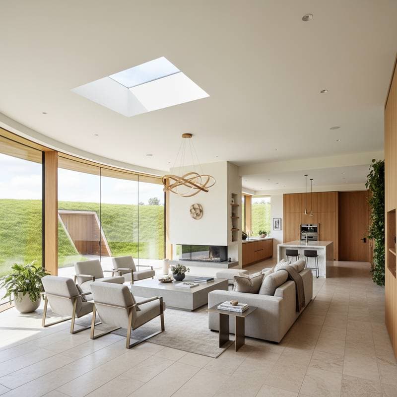 Featured image for Earth-Sheltered Homes Blend Luxury With Energy Savings