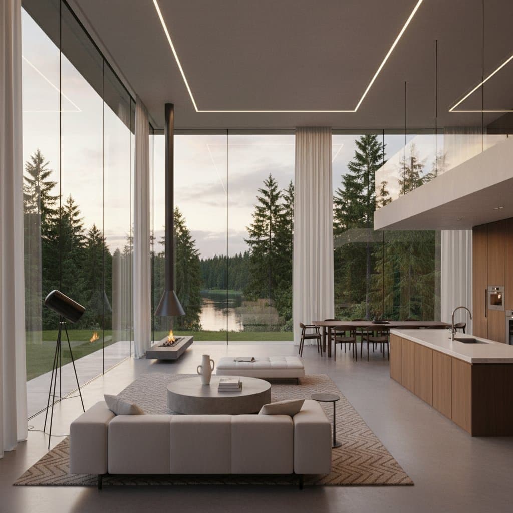 Featured image for Living Openly While Staying Private in Glass Homes