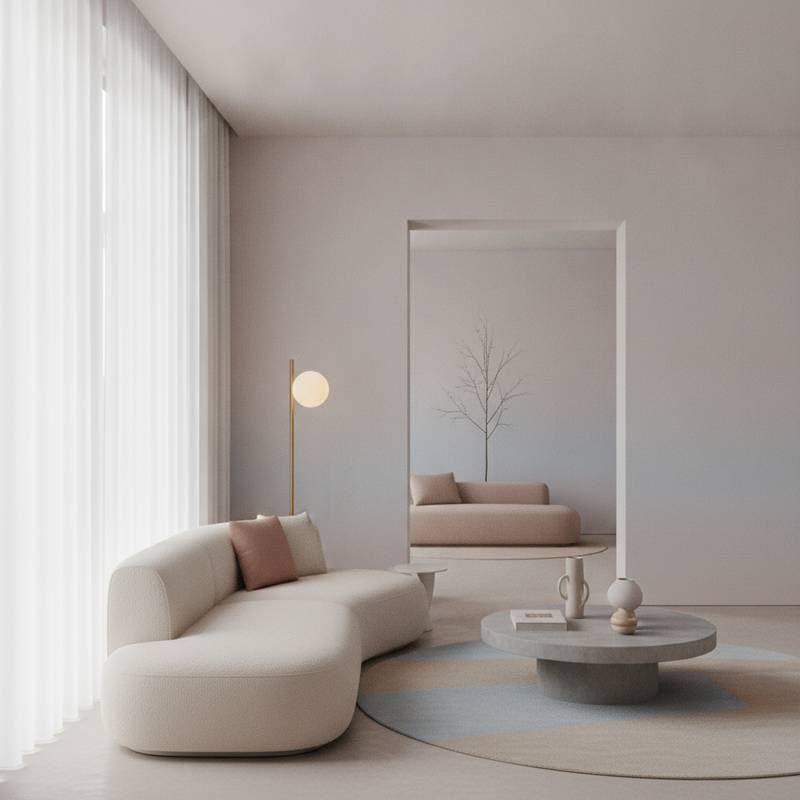 Featured image for Dreamcore Design Brings Liminal Calm to Real Homes