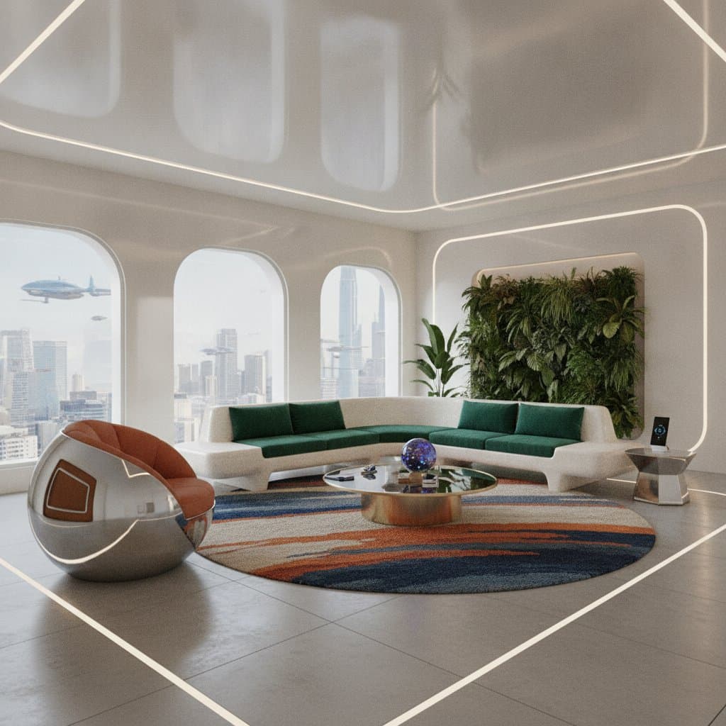 Featured image for Why Space-Age Design Is Replacing Minimalism in 2026