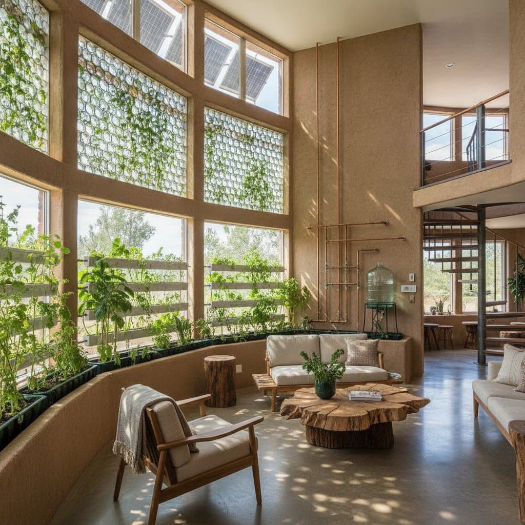 Featured image for Living Off-Grid: Earthships Harvest Rain and Sun