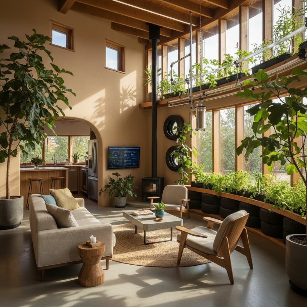 Featured image for Tire Homes Achieve Self-Sufficiency Without Utility Bills