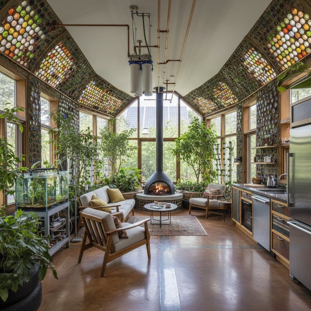 Featured image for Living Off-Grid in Homes Built from Tires and Bottles