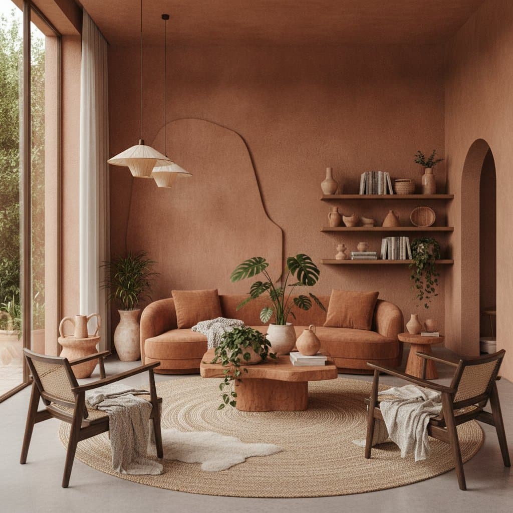 Featured image for Terracotta Textures Rising in Earthy Maximalist Homes