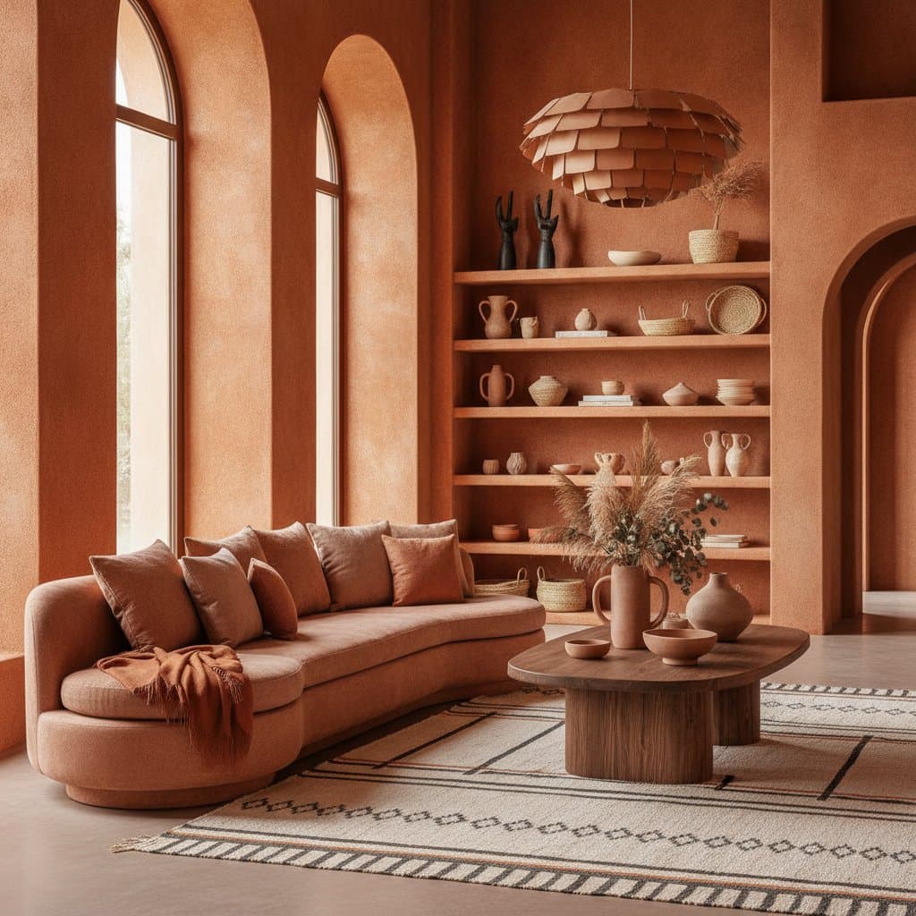 Featured image for Terracotta Maximalism Brings Warmth Without Clutter