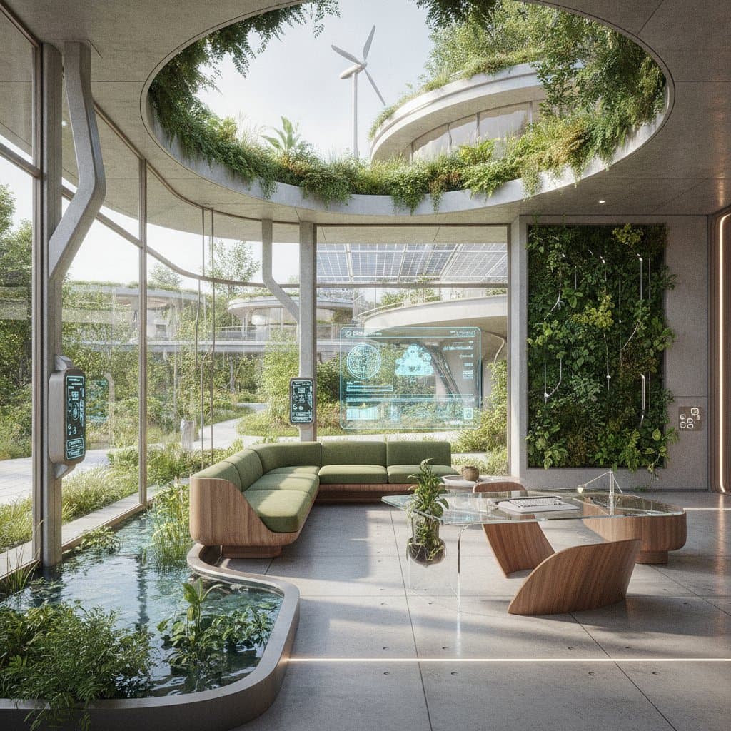 Featured image for Solarpunk Homes Merge Nature and Energy Independence