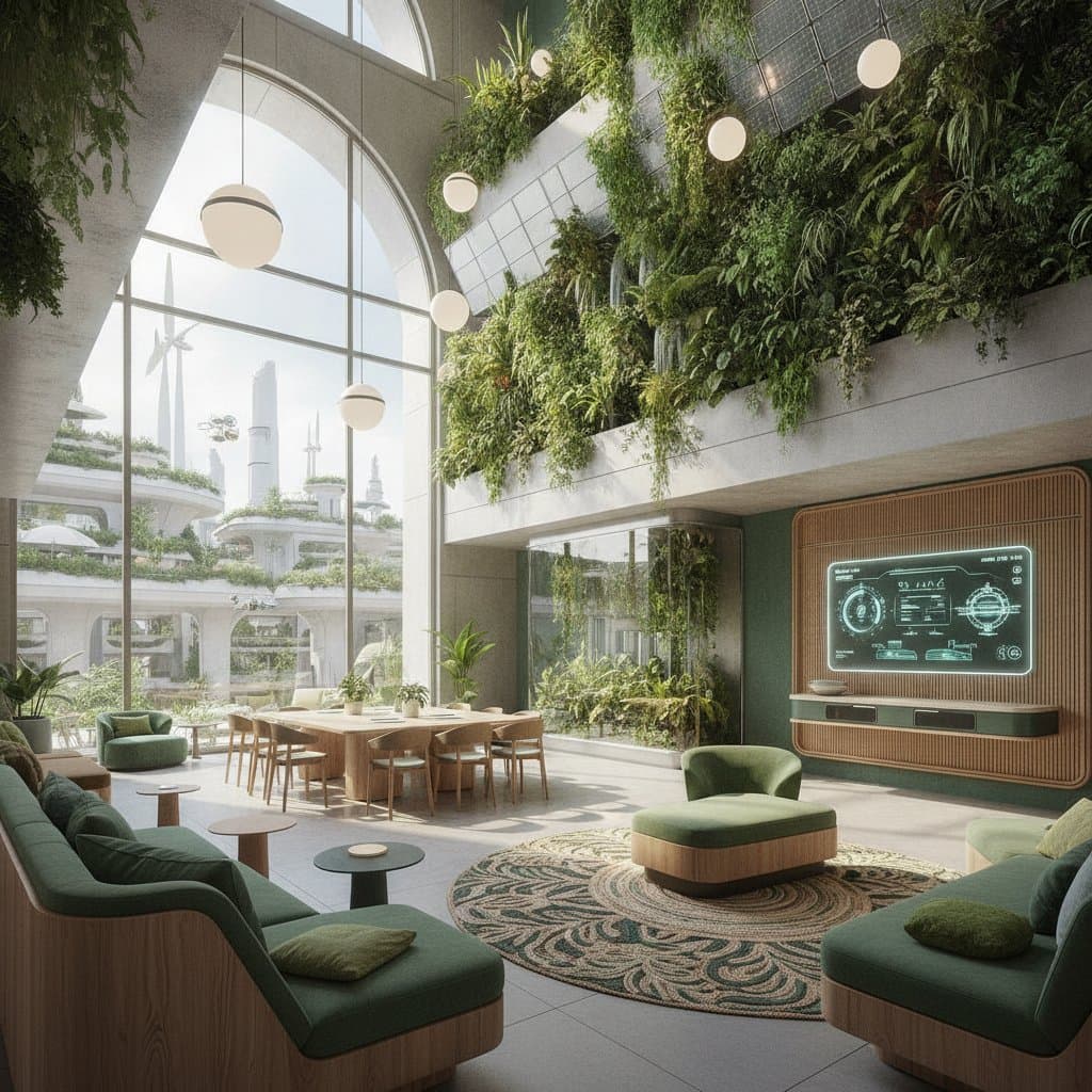 Featured image for Solarpunk Design: Where Green Tech Meets Urban Beauty