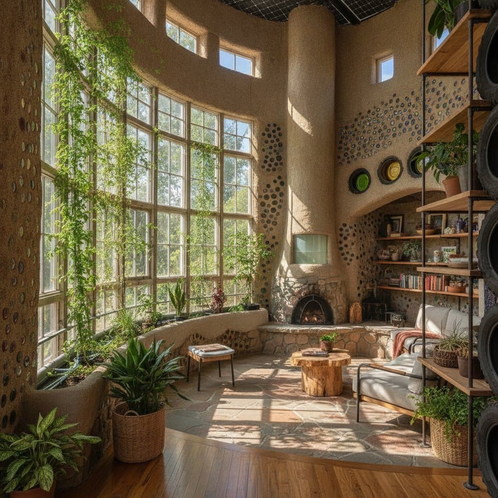 Featured image for Earthship Homes Generate Power and Collect Rainwater