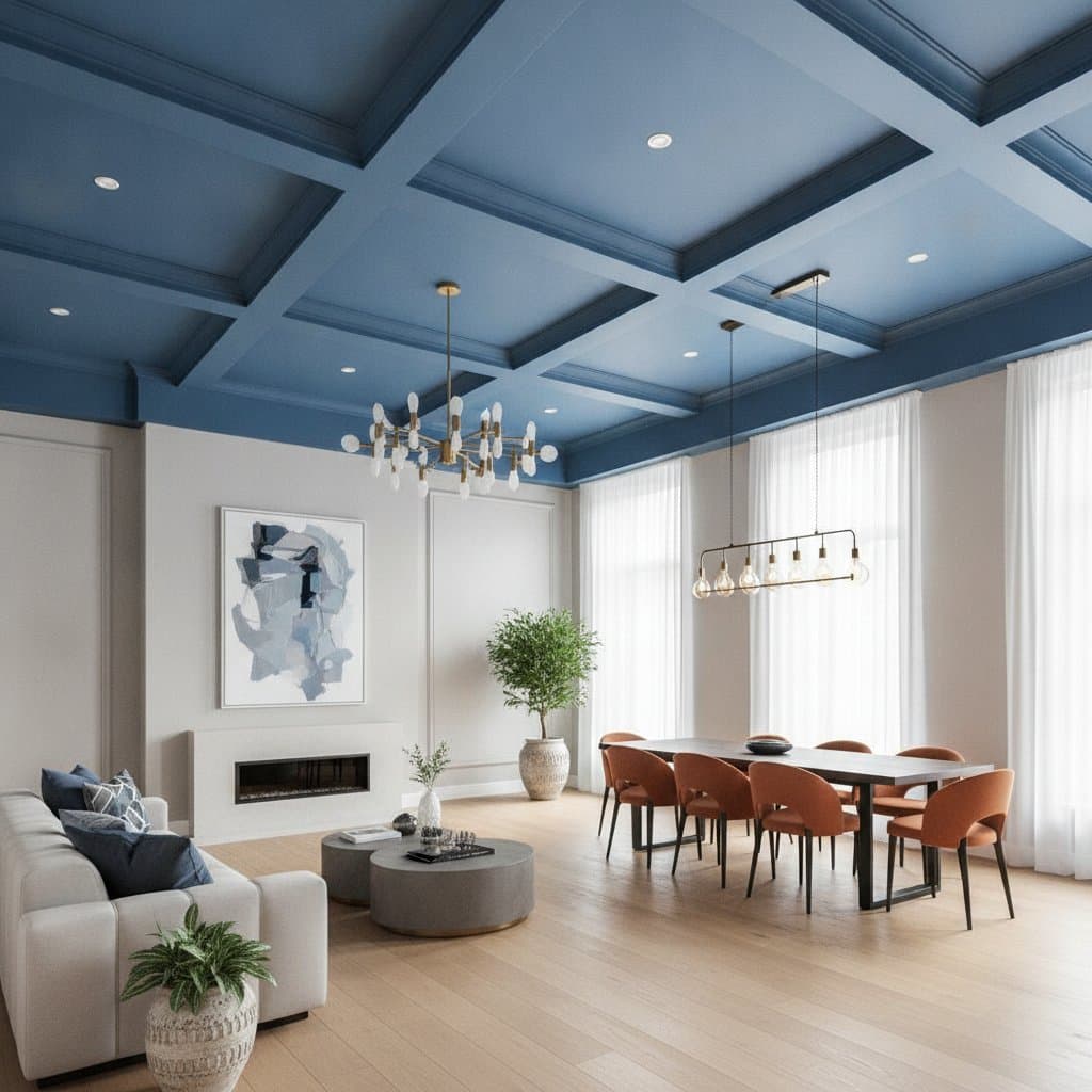 Featured image for Bold Painted Ceilings Transform Your Interior Spaces
