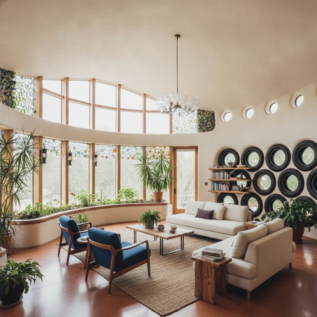 Featured image for Earthship Homes Slash Utility Bills With Recycled Design